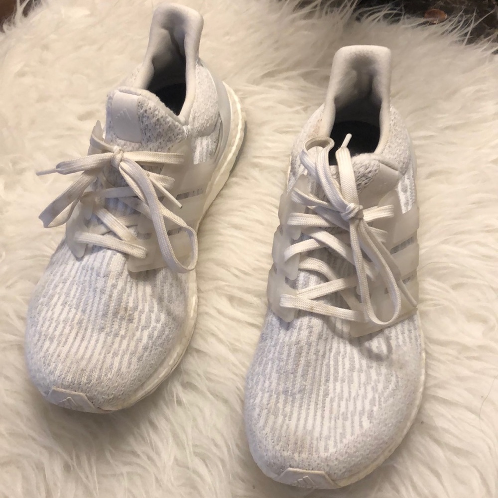 Adidas Ultra Boost White Sneakers